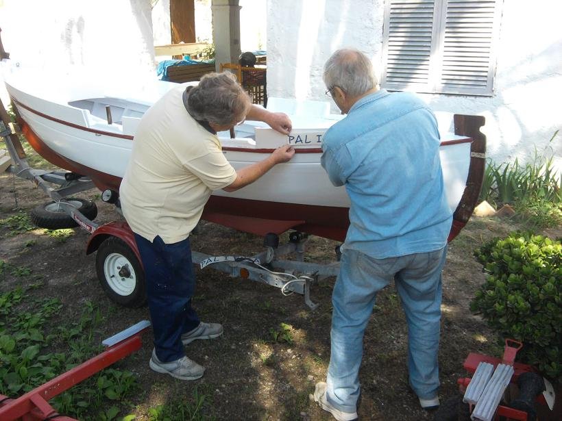 Aquest matí portarem Pal i Fusa a lÀgora dels Mariners