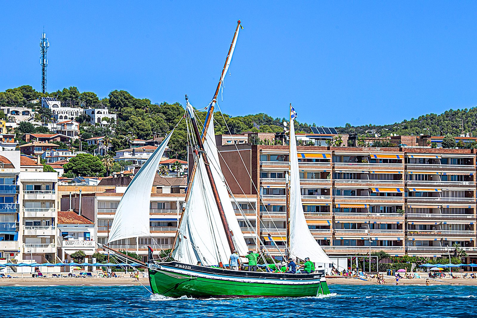 Curs 2024 de Vicente GD a bord de la Francisca