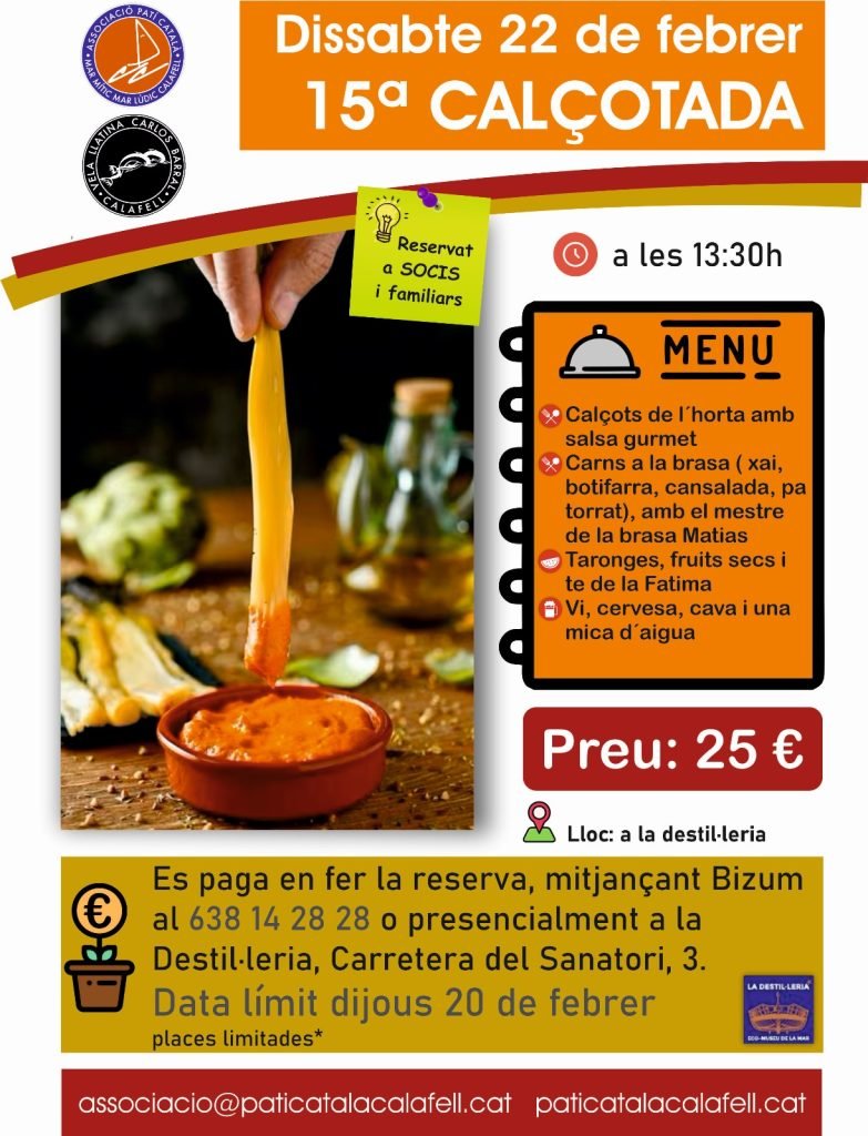 15 Calçotada per a socis 1 15 Calçotada per a socis