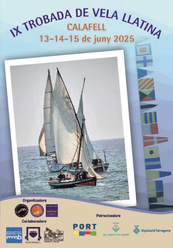 IX Trobada de vela llatina de Calafell