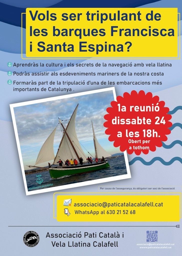 Vols ser tripulant de la Francisca o la Santa Espina? 69 Vols ser tripulant de la Francisca o la Santa Espina?